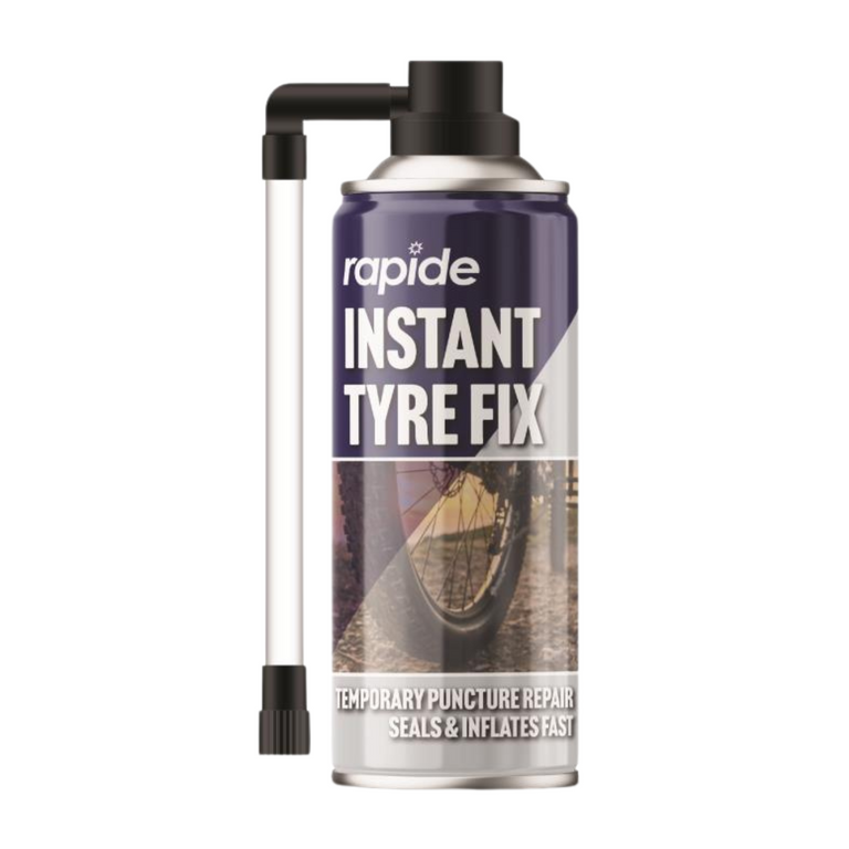 Bicycle Instant Tyre Fix Spray Bike Tyre Fix Seals & Inflates - Fast Puncture Repair 200ml