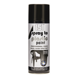 Plastic Spray Paint Black Gloss Finish 400ml for Garden, Furniture & Pipe Work