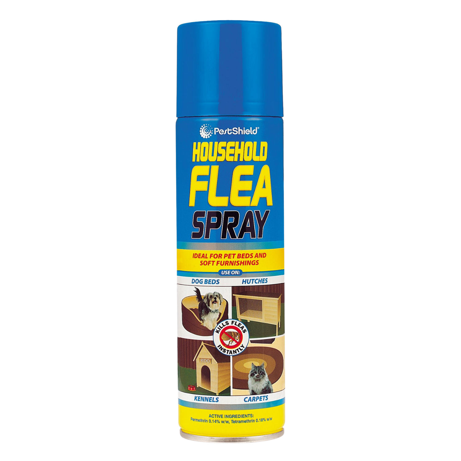 Household Flea Spray For Carpets, Pet Beds, Home Furniture 200ml