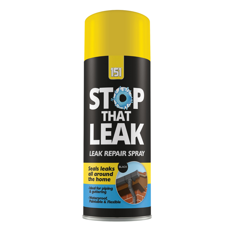 Leak Seal Spray For Piping Guttering Window Roof Waterproof 400ml