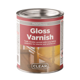 Gloss Varnish Clear 300ml Tin Long Lasting Protection - Tough Durable Indoor Outdoor Use