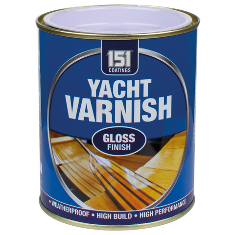 Yacht Varnish Paint for Metal Wood Plastic Gloss Finish Interior Exterior Weatherproof 300ml - Multipurpose