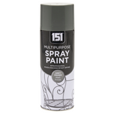 Grey Spray Paint Primer Matt Finish 400ml - MultiPurpose Fast Drying